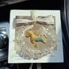 Crystal Starry Pegasus Car Pendant Rearview Mirror Hanging Decoration Gift For Women