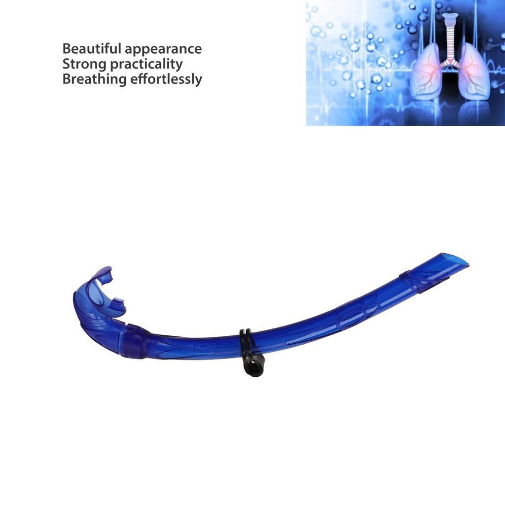 Diving Snorkel Strong Sealing Snorkeling Breathing Tube Comfortable Mouthpiece Easy Breath Light Weight for Swimming