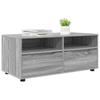 TV Stand Grey Sonoma 100 x 48 x 43 cm Particleboard