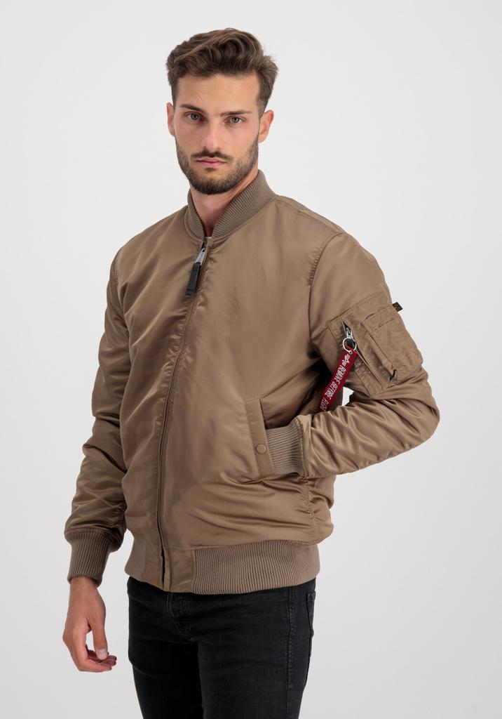 Demi-season Jacket Alpha Industries MA-1 VF 59 Long (168100) Taupe