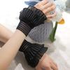 Women Flared Organ False Sleeves Detachable False Cuffs Wrist False Sleeves