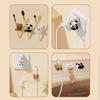 Cute Animal Design Cable Clip Self-Adhesive Cord Winder Clip Strong Adhesive Cable Holder  USB