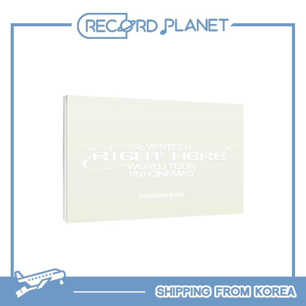 

SEVENTEEN [RIGHT HERE] WORLD TOUR IN CINEMAS PROGRAM Book PROGRAM BOOK