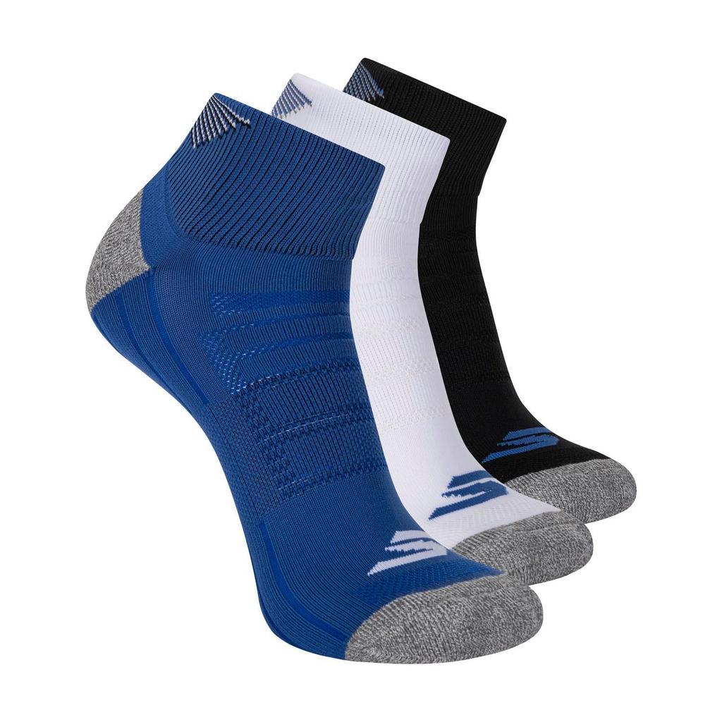 Skechers Men's Quarter Crew Socks (Pack of 3)