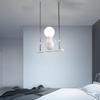 Ceiling Pendant Chandelier Fixtures Metal Bedroom Contemporary Dining Room Restaurant Lamp Indoor