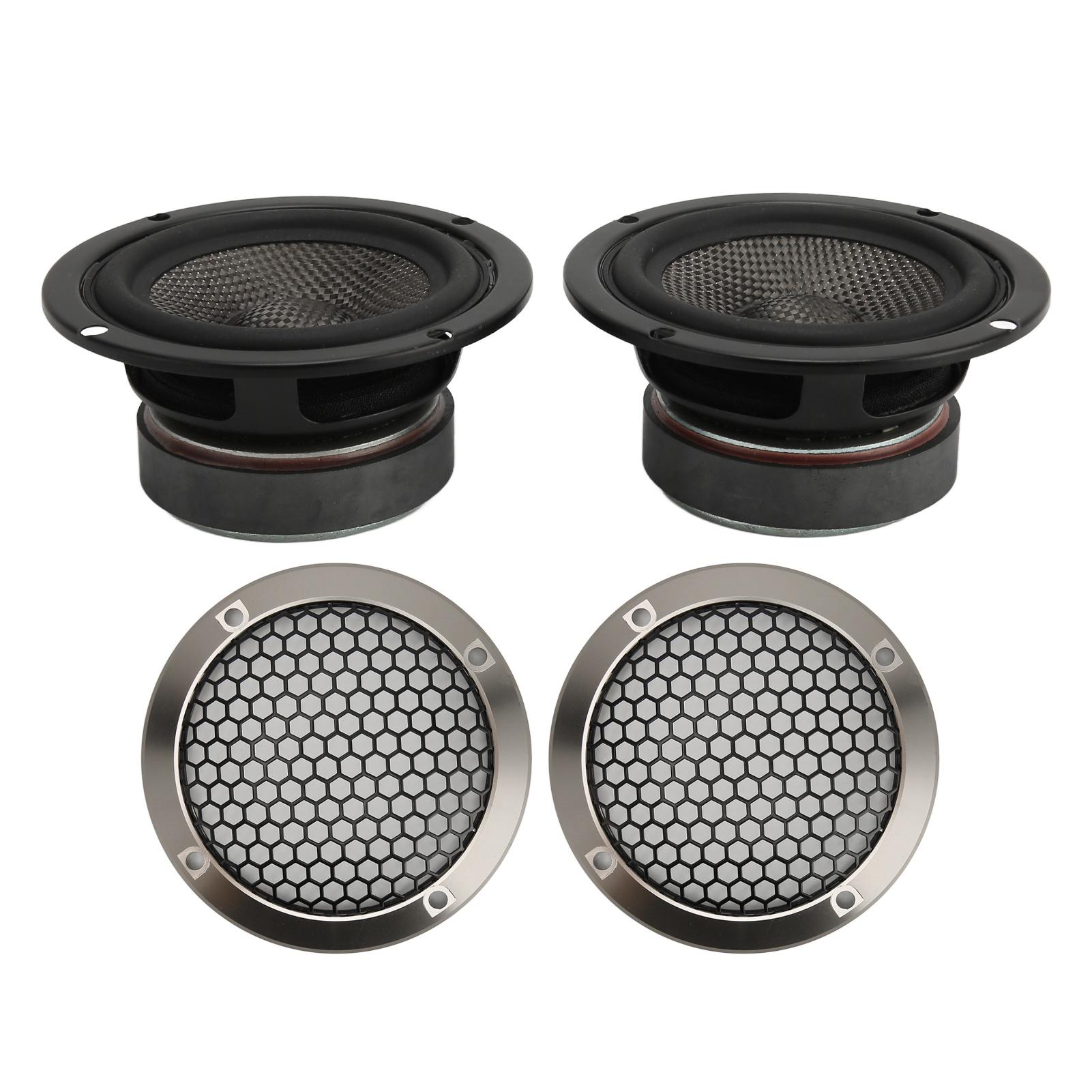 

2 шт. Автомобильный купольный твитер, черный, 100 Вт, купольный твитер, динамик, металлический мини-купольный твитер, автомобильная стереосистема