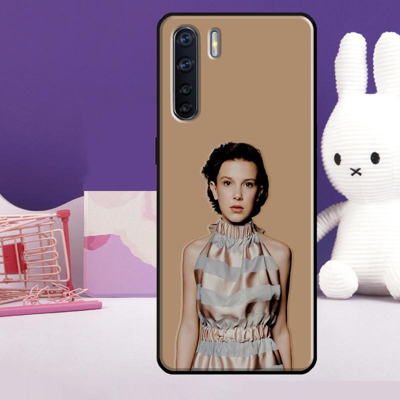

British actor Millie Bobby Brown Case For Oppo A60 A80 A40 A77 A57 A17 A74 A54 A94 A78 A98 A18 A38 A58 A96 A76 A16 A15 A5 Pro OPPO A57 5G
