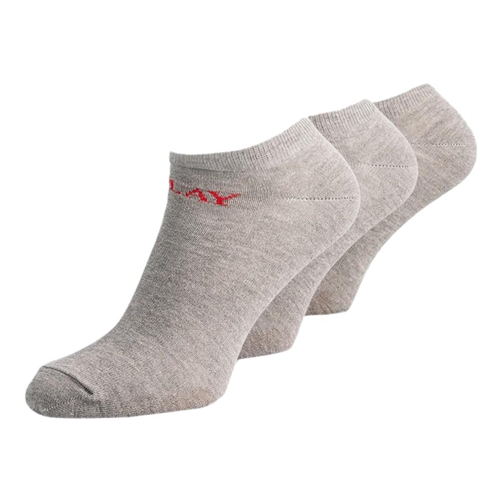 Replay Unisex Adult Logo Melange Liner Socks (Pack of 3)
