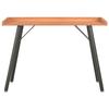 Bureau - Marron - 90x50x79 cm - Bois d'ingénierie - Design contemporain - Montage facile