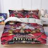 Albaz Blazing Yu-Gi-Oh Duvet Cover Set Soft Wash Bed 3 Piece Summer Comfortable Student Dormitory Home Baby Bedding Best seller