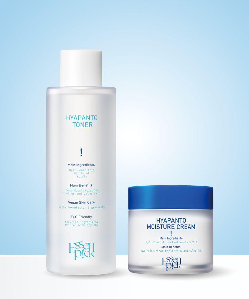 Hyapanto Toner + Moisturizing Cream Set