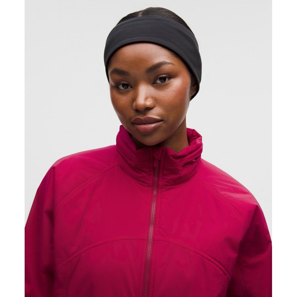 Lululemon Insulated Back Vent Running Jacket Berry Rumble