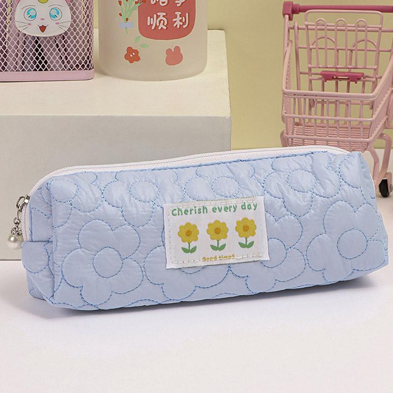 Hot Selling Custom Portable Pencil Case Beautiful and Durable Fabric KOUZIO