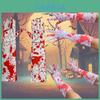 Red Bloodstained Gloves For Cosplay Halloween Costume Party Props