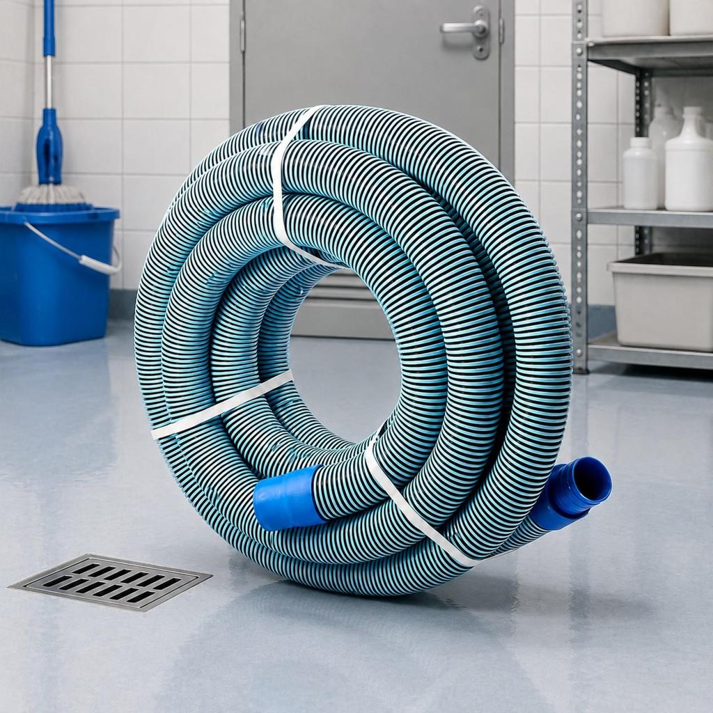 Pool Vacuum Hose Universal Fit Corrugated Long-Lasting