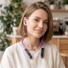 Noise Reduction Wireless Bluetooth Headphones Low Bass Sport Neckband Earphone  Live Broadcast
