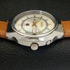 AUTOMATIC VINTAGE RICOH R31 JAPAN MENS SILVER COLOR DIAL WATCH A701948-5 R207-a701948