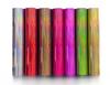 Silver PU Soft Metallic Fantasy Color Laser Heat Transfer Lettering Film