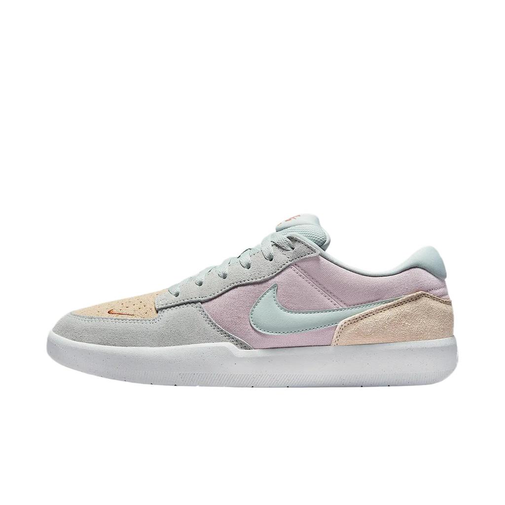 Nike Sb Force 58 Platinum Violet Sanddrift Summit White Light Silver Skateboard Shoes DV5477-005