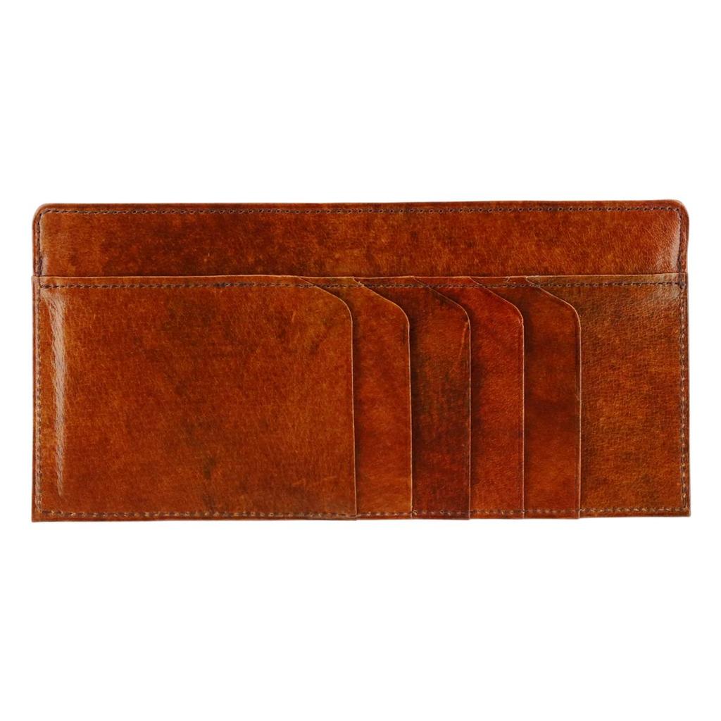 Long Wallet Genuine Leather Patina Patina Made in Japan Billfold Card Case Cowhide Leather Navy [Orobianco] Men's ORS-071609