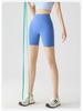 Women's High Waist Pocket Yoga Pants - Summer Three-Quarter Length, Shark Skin, Nude Feel, Hip Lifting, Thin Outward Wear