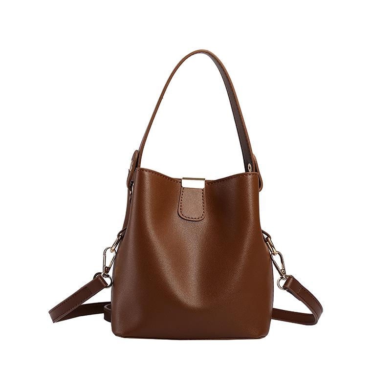 High-end Texture Versatile Portable Bucket Bag Women's 2025 New Niche Design Shoulder Bag Hot Fashion Crossbody Bag