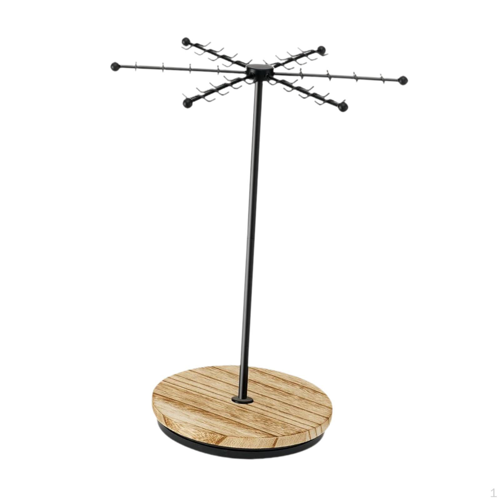 

Display Stand Rack Bielry Organizer for Anklet Bracelets Showcase Tablet Countertop чорний