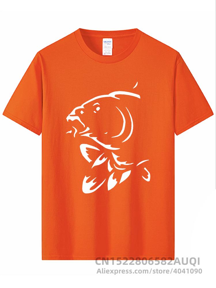 Summer Round Neck 3D Fish Print Top Fashionable Casual Short Sleeved Men's T-shirts