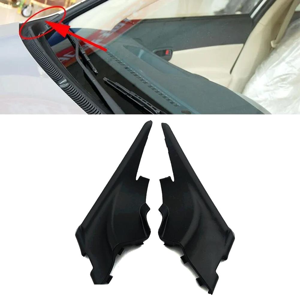 1 Pair Car Front Windshield Wiper Side Cowl Trim Cover For Hyundai Accent 2006-2011 Water Deflector Cowl Plate