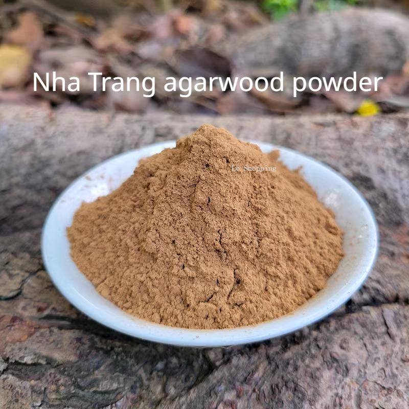 50g Natural Agarwood Powder Smoke Powder Household Hit Incense Seal Fire Insulation Aromath Stick/tower Fragrant Raw Material
