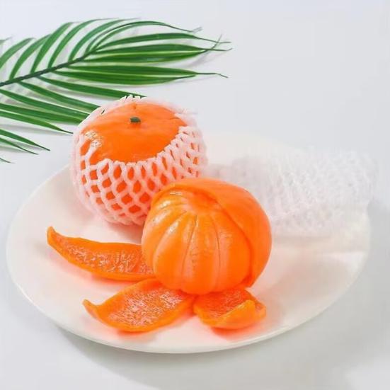 Stress Relief Peeling Orange Toy Slow Rising Orange Squeeze Stress Ball