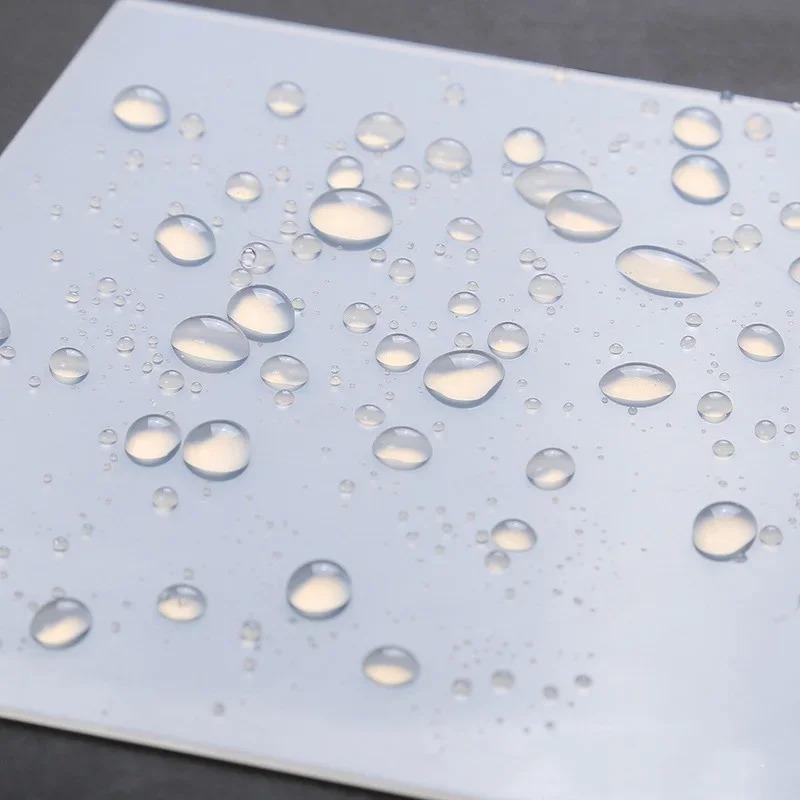 Silicone Pad Clear Mat Resin Pad Craft Tool High Temperature Resistance Sticky Plate Jewelry Making Tool