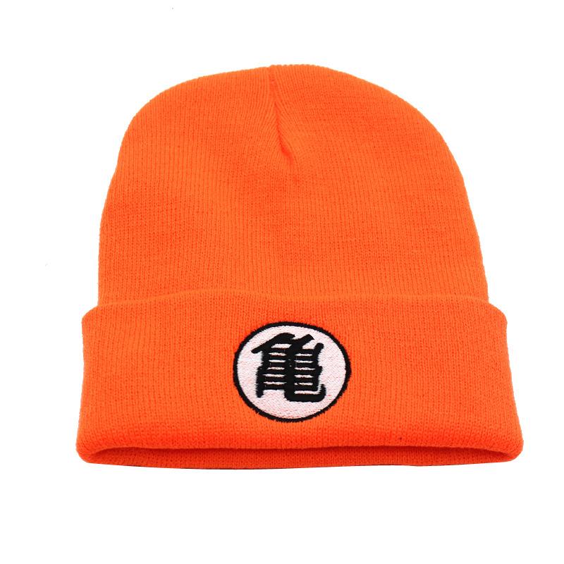 

Dragon Ball Master Roshi Son Goku Autumn Winter Warm Knit Hats Caps Pullover Orange Gui