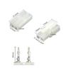 WMYCONGCONG 30 Pairs of Male and Female Pin Connectors for Large Tamiya Silver Large Tweezers Type A Connectors, Plugs, Kit,