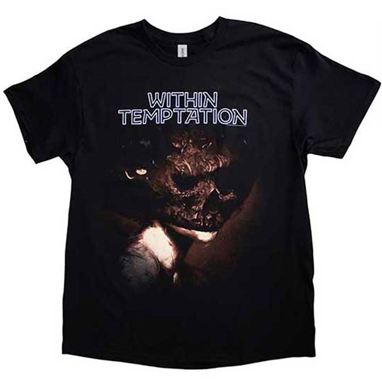 Men s Within Temptation Bleed Out Single T-shirt Medium Black 4XL