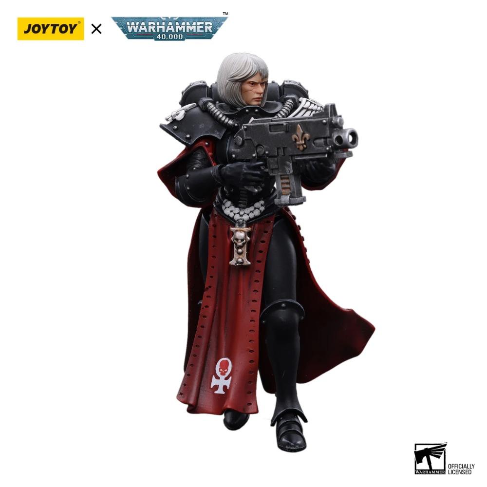 JOYTOY Warhammer 1/18 Figuras de Acción Adepta Sororitas Hermana de Batalla Hermana Noyalle Superior Kassia Jurel Ludwenna