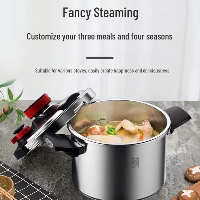 KOBACH Dynamic Dual-Gear 6L Pressure Cooker