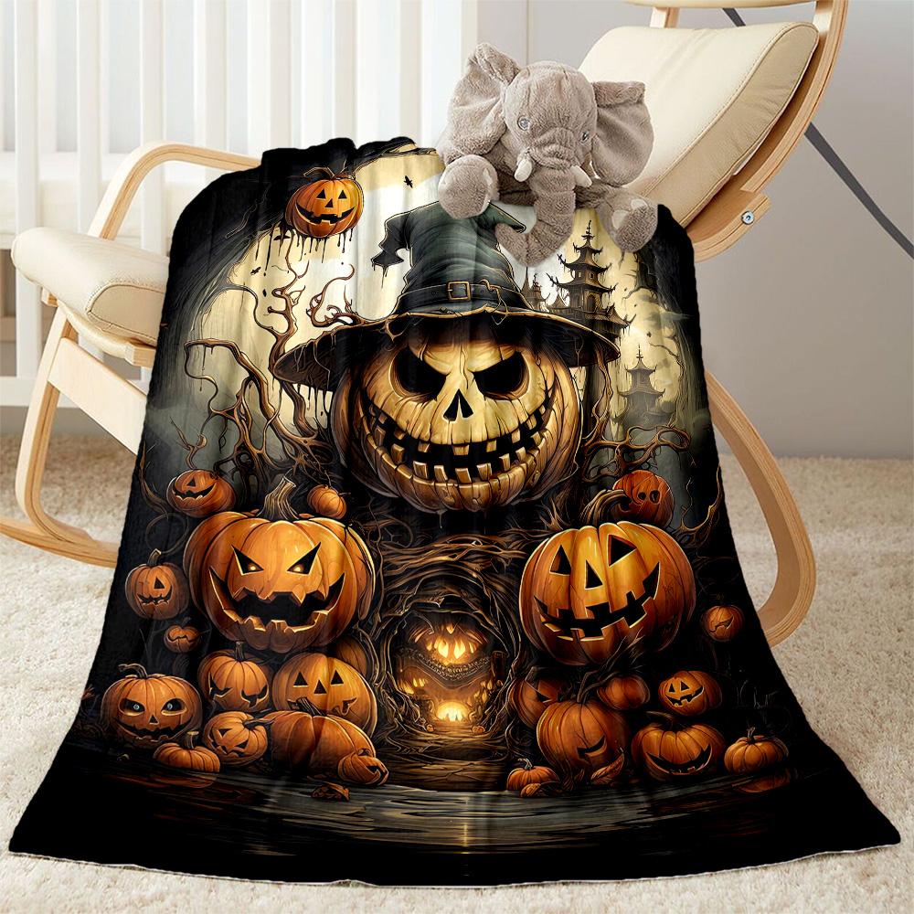 Halloween 125 Blanket Durable Comfort Suitable for Livingroom Sofa Bedding for All Occasions Modern Best Holiday Gift for Friends Family