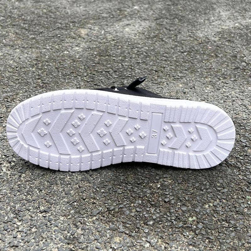 Large-sized Casual Single Shoes for Women, Flat Single Shoes