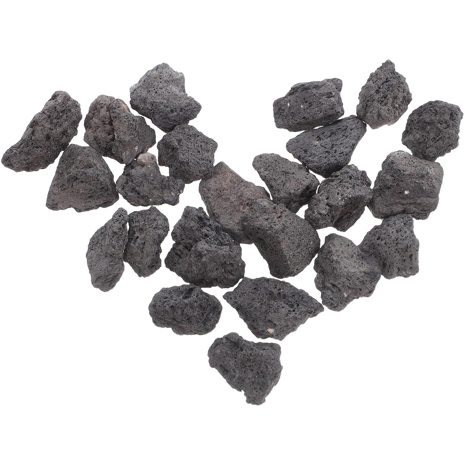 

1Pack Fish Volcanic Rocks Natural Stones Small Porous Aquarium Decoration Clear Water Adsorption Volcanic Stone 3.5X3.5X2.5CM