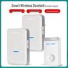 Ultra-Long Range Wireless Doorbell with Mobile Control and Self-Powered Dual Receivers