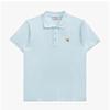 Maison Kitsune Fox Head Patch Polo Men Short Sleeve Tee Lm00208kj7002 0072