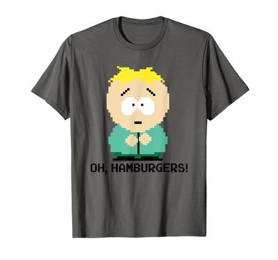 South Park Butters Oh Burger! Pixelated T-Shirt