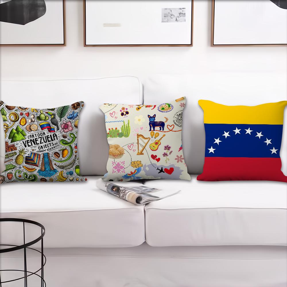 Estetyczna Sztuka Wenezuela poszewka na poduszkę Poszewka Dekoracja Pokój Dom Sofa salon Biuro Samochód Nordycka Prostota