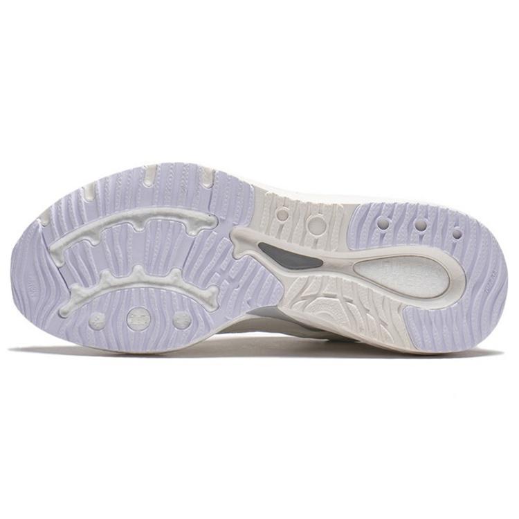Li Ning Furious Rider 6.0 Cushioning Slip Resistant Abrasion Resistant Low top Running Shoes Men's Mist White ARZS001-2