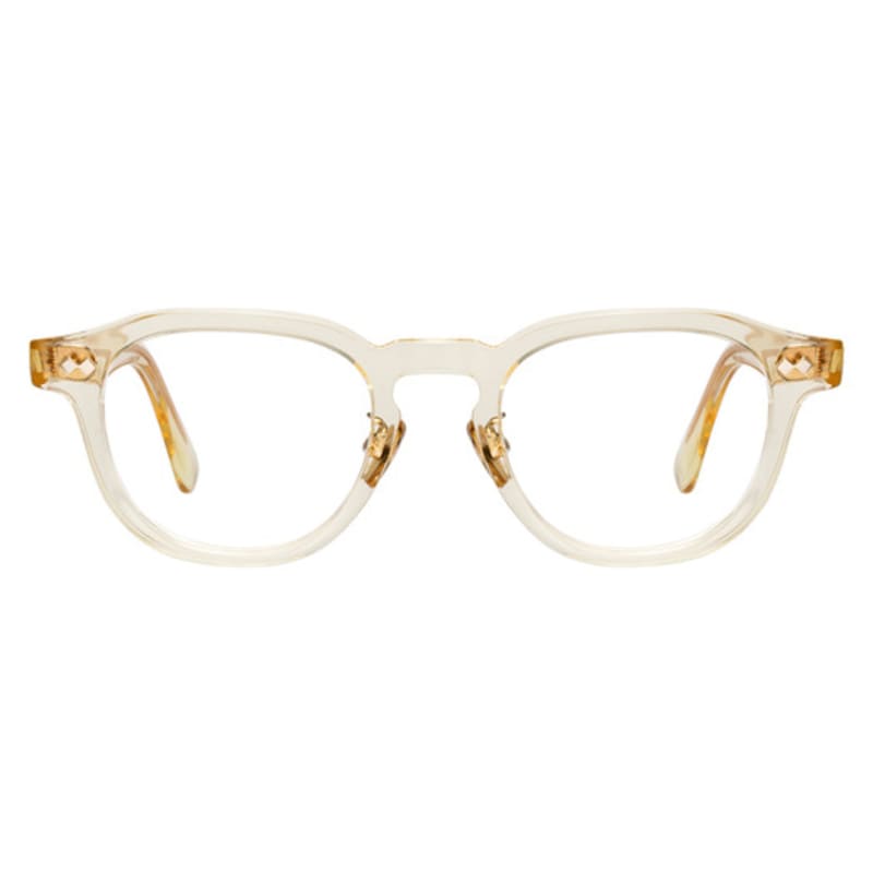 RECLOW RECLOW LAND TEMPLE NO.3 BEIGE Acetate Blue-Glow VER Glasses