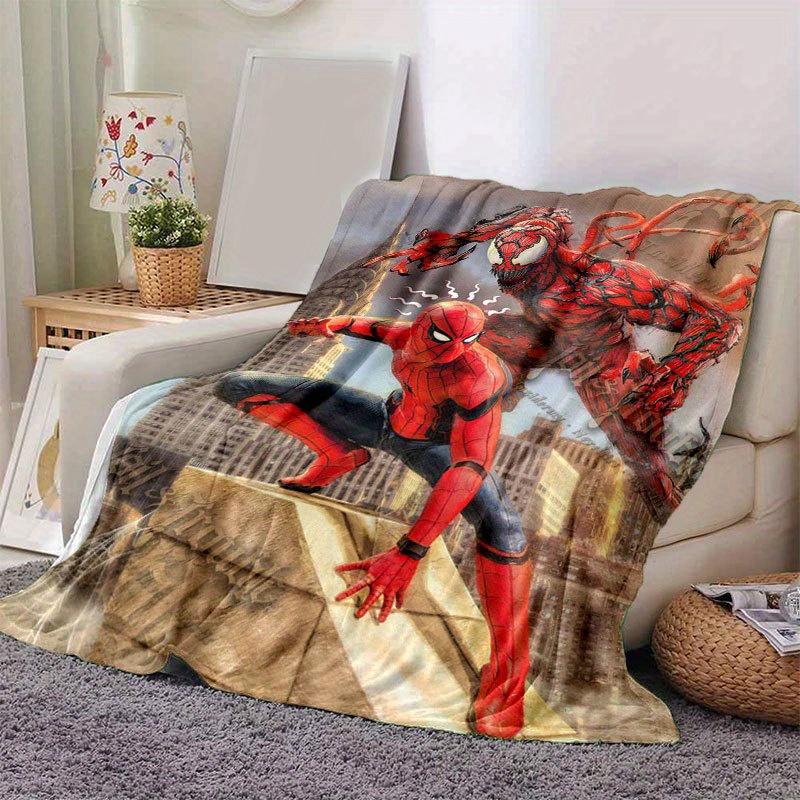 Spider-man Roztomilá Tištěná Deka Obdélníková Měkká Pohodlná Moderní Styl Polyester