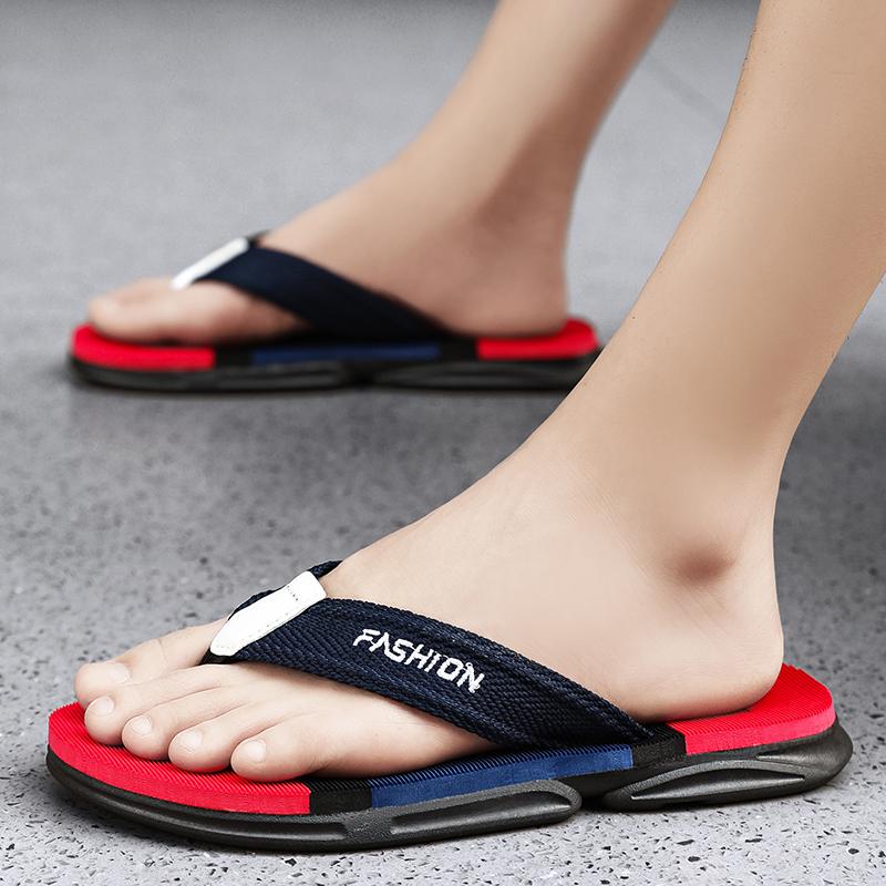 High Quality Sale Men Flip Flops Summer Beach Flip Flops Men Fashion Breathable Casual Beach Men Slippers Summer Outdoor
