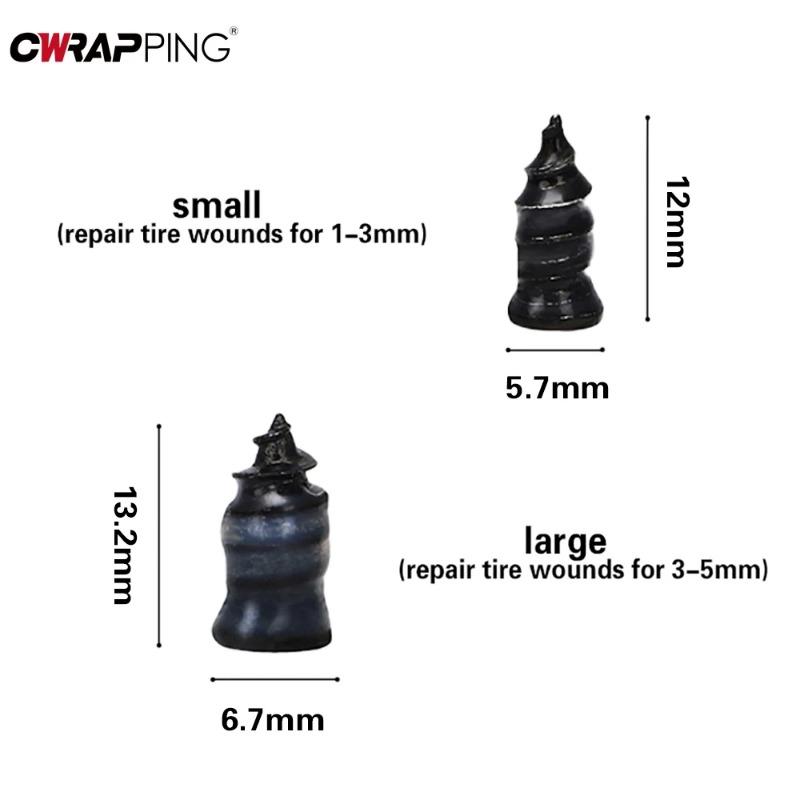 Car Vacuum Tyre Repair Nail 70pcs Motorcycle Truck Scooter Bike Tire Puncture Repair Tubeless Tools for Car Tire Repair Tools