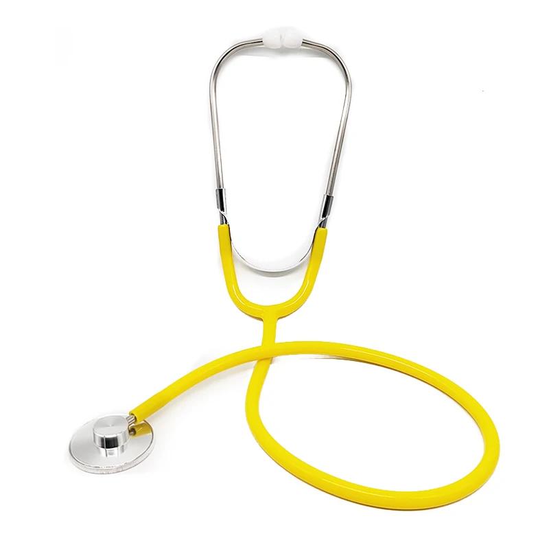 Kinder-Stethoskop-Spielzeug, Simulations-Arztspielzeug, Familien-Eltern-Kind-Spiele, Nachahmung von Kunststoff-Stethoskop-Zubehör, Kinder-Arzt-Spielzeug